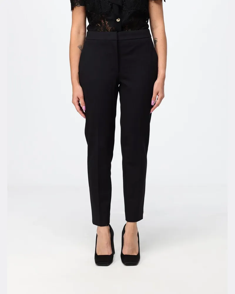 Max Mara Pegno Slim-Fit-Chinohose aus Jersey Schwarz