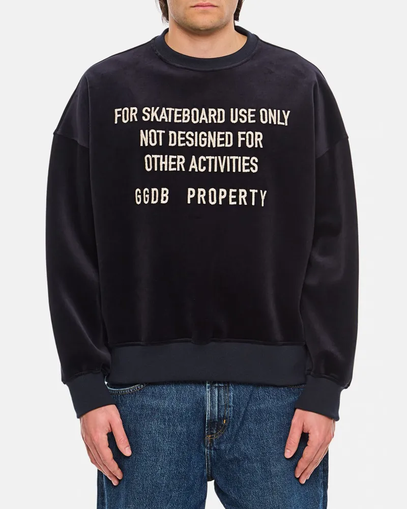 Golden Goose Sweatshirt herren Blau