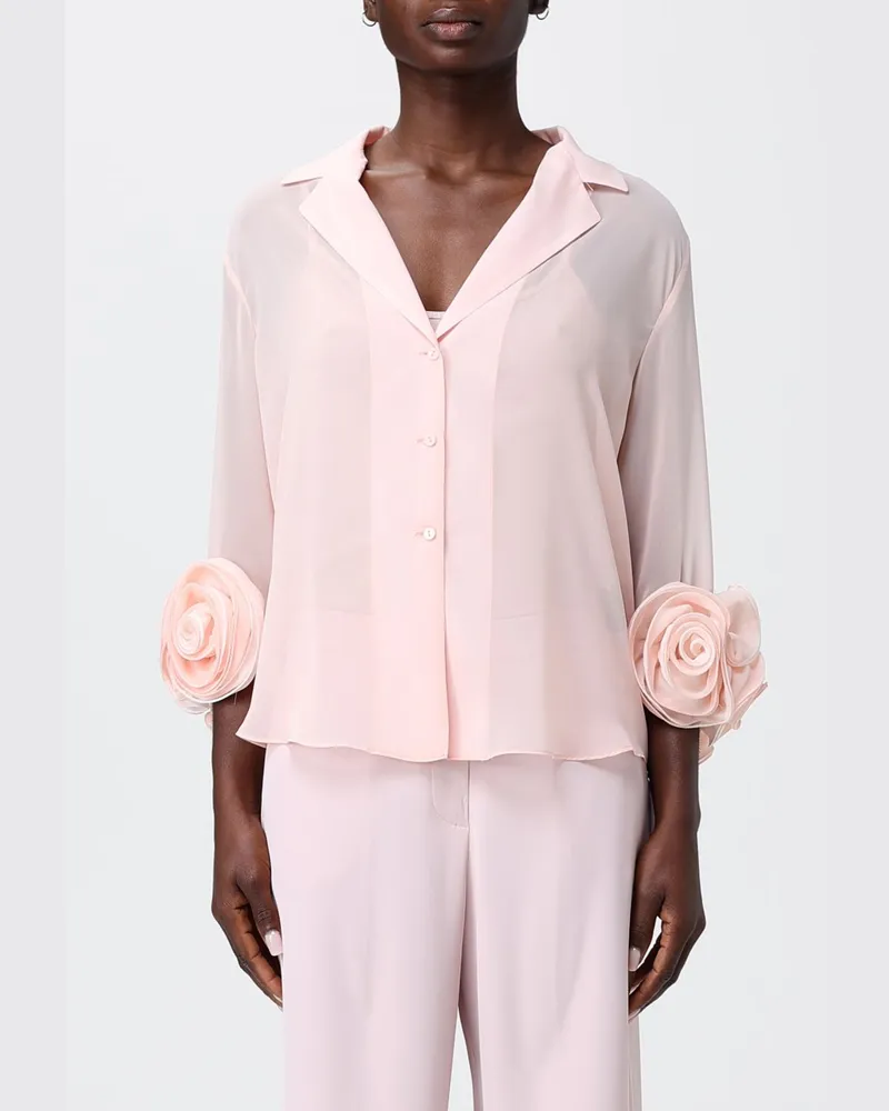 Hanita Hemdbluse damen Peach