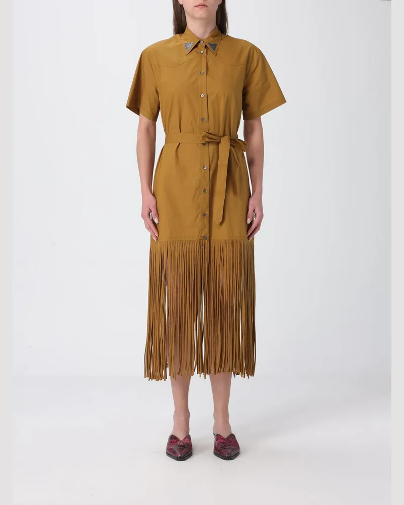 Pinko Kleid damen Bronze