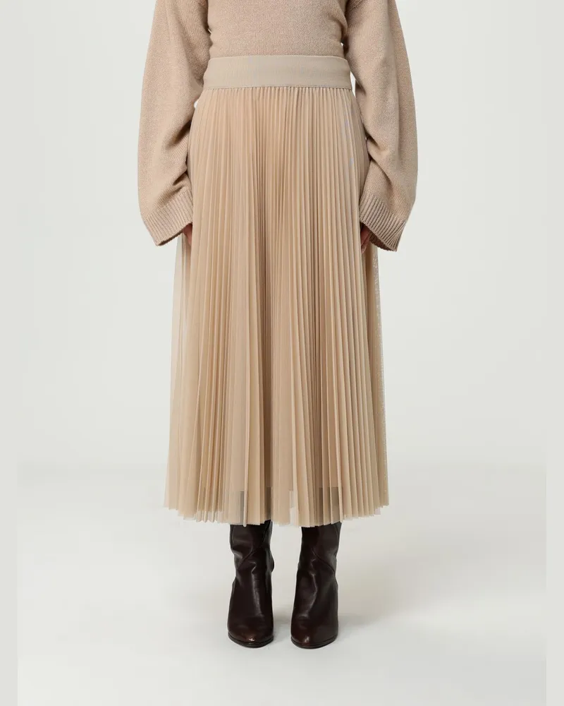 Fabiana Filippi Rock damen Beige