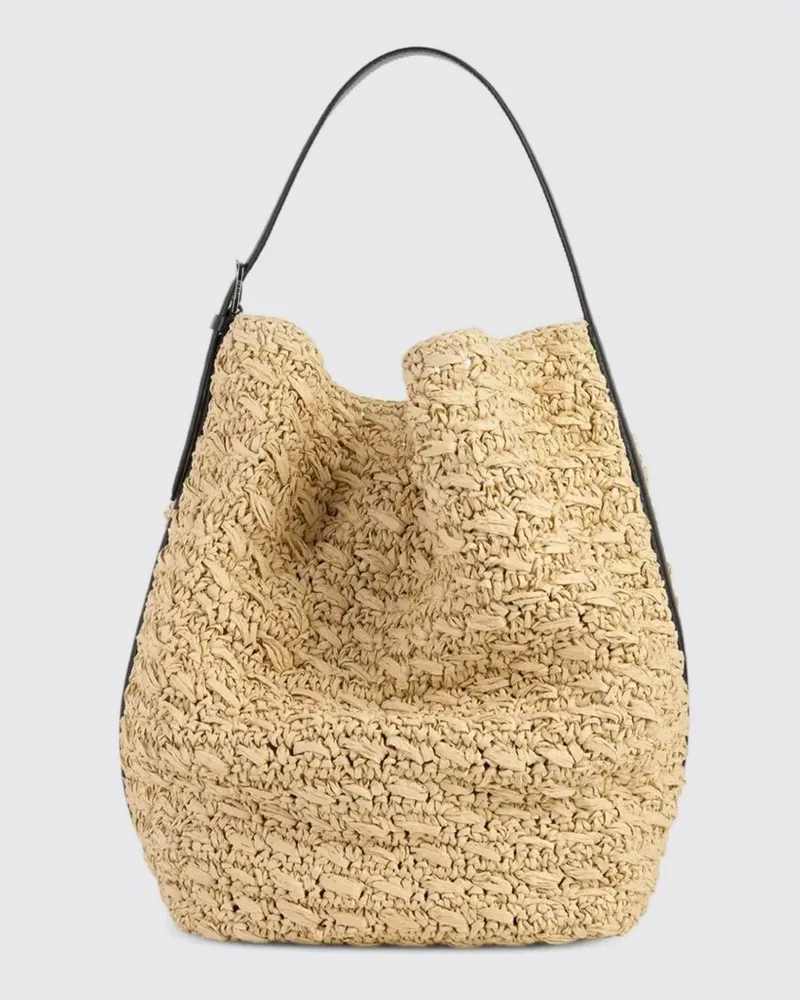 Totême Schultertasche damen Beige