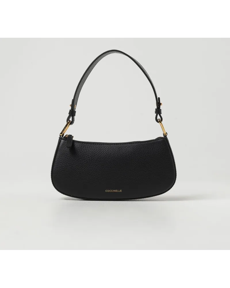 Coccinelle Schultertasche damen Schwarz
