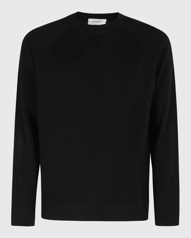 Paolo Pecora Milano Pullover herren Schwarz