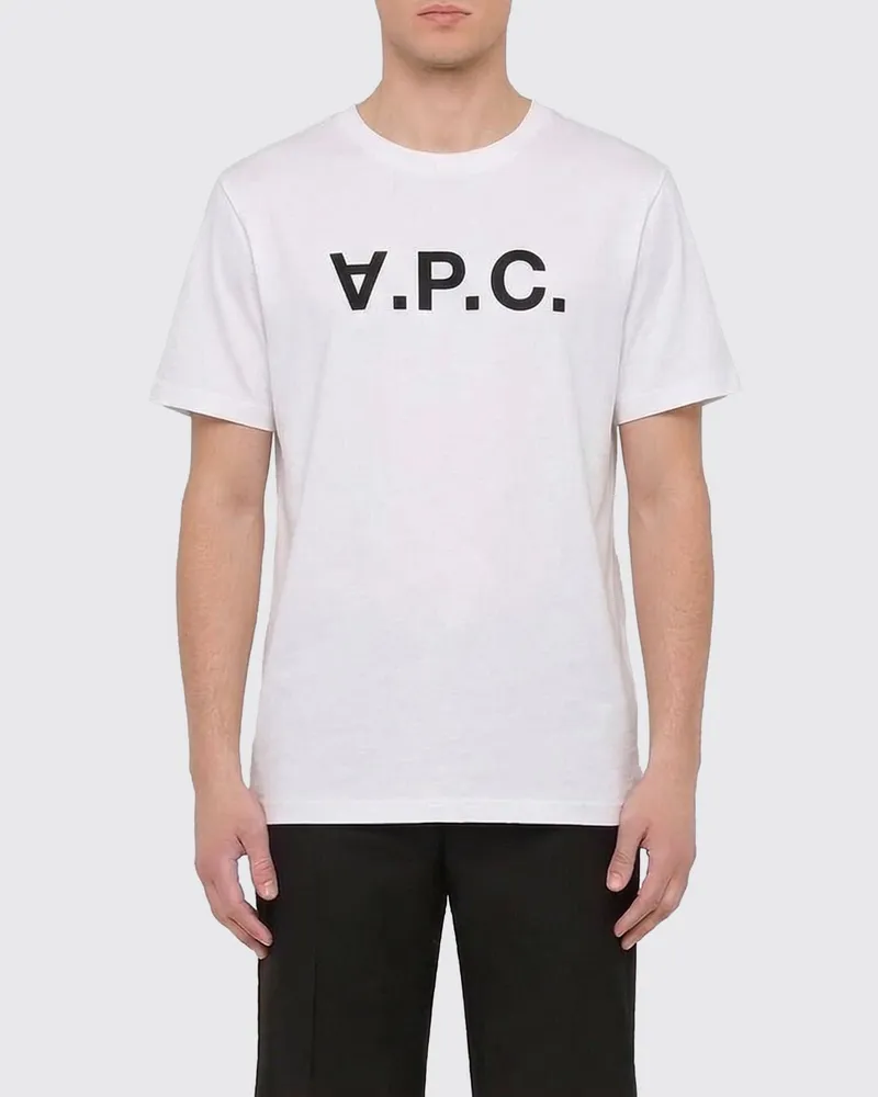 A.P.C. T-shirt herren Weiss