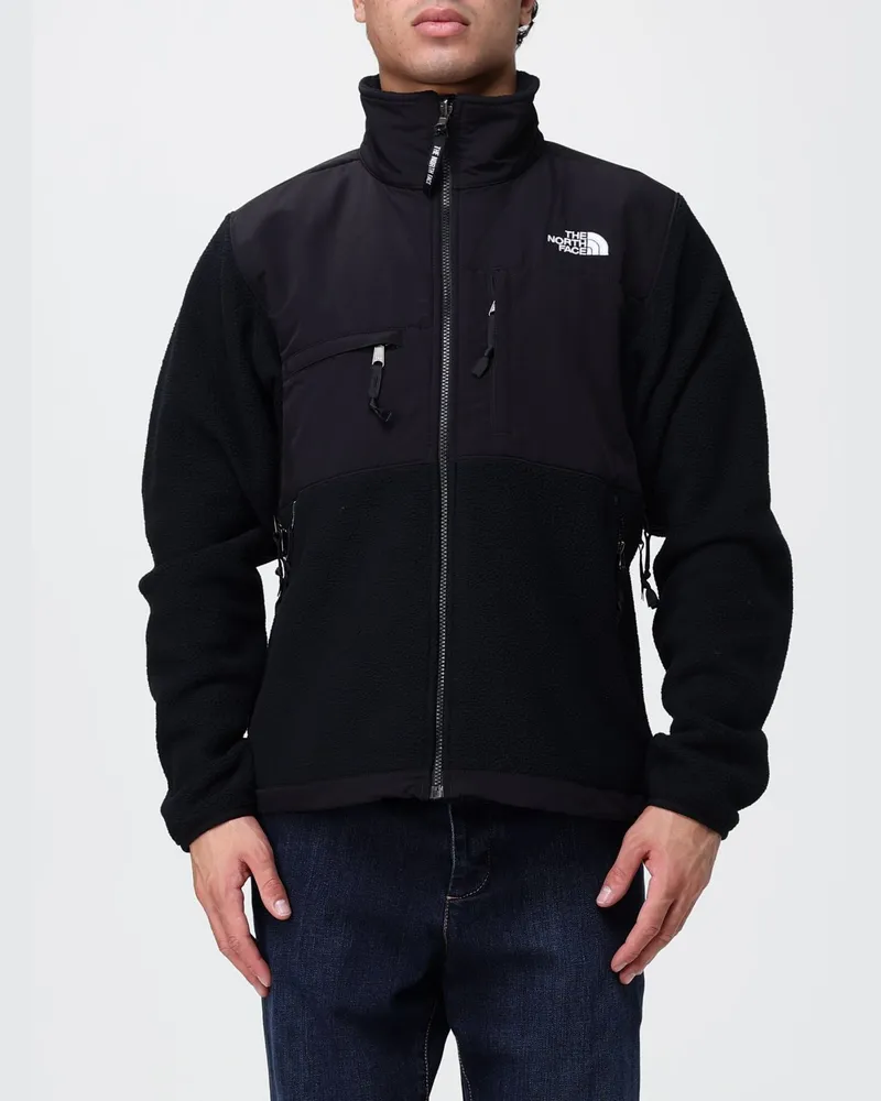 The North Face Slim Fit Jacke Retro Denali aus wasserabweisendem recyceltem Fleece Schwarz