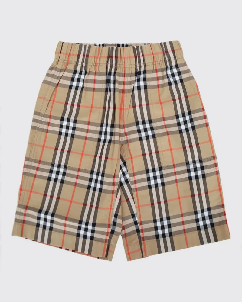 Burberry Shorts kinder Sand