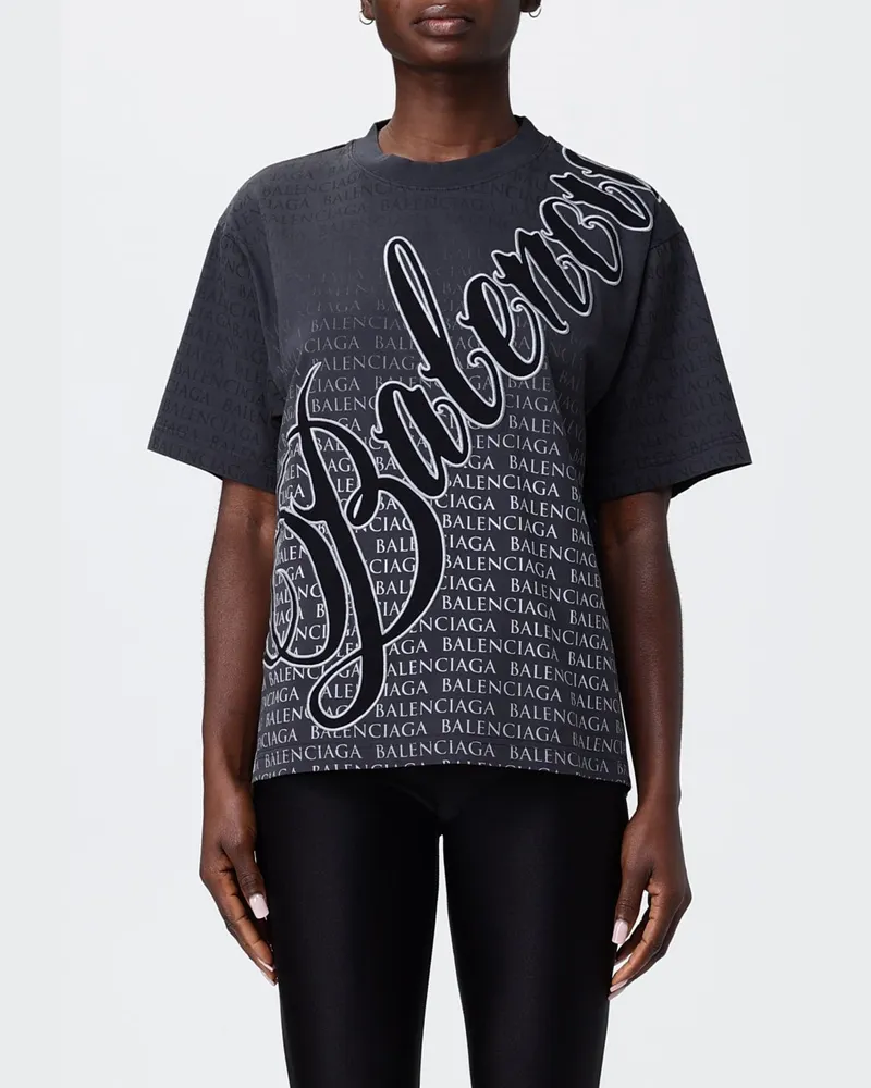 Balenciaga T-shirt damen Schwarz