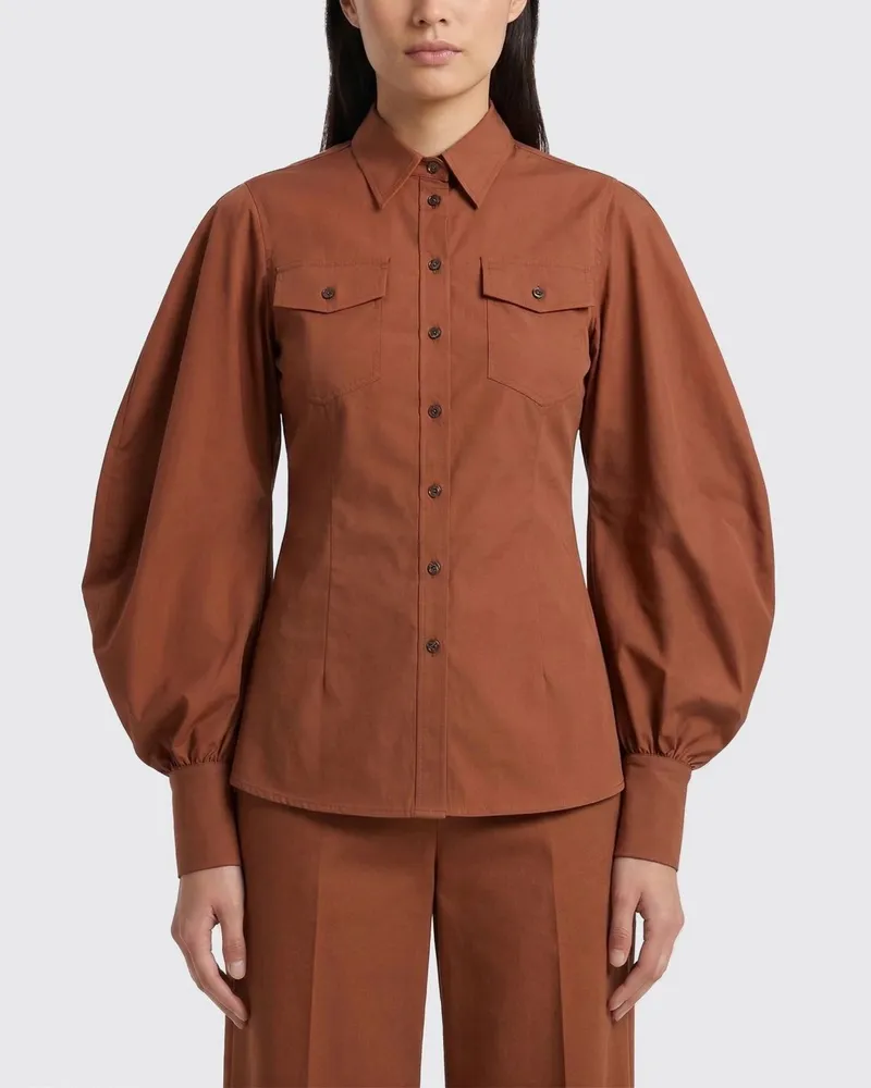 Brunello Cucinelli Hemdbluse damen Rot