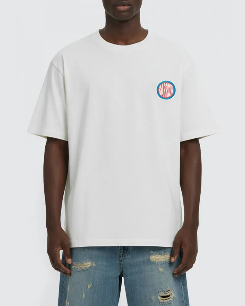 BARROW T-shirt herren Weiß