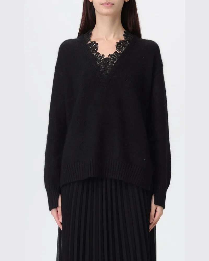 Twin-Set Pullover damen Schwarz
