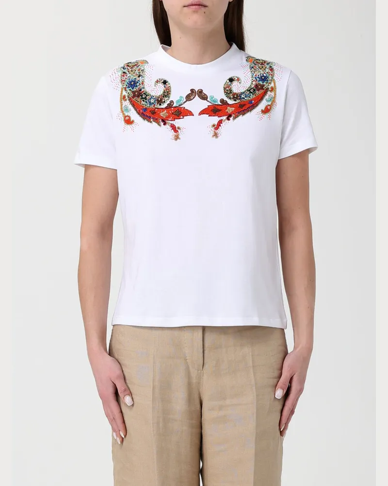 Etro T-shirt damen Weiß