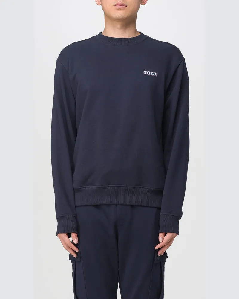 HUGO BOSS Sweatshirt herren Blau