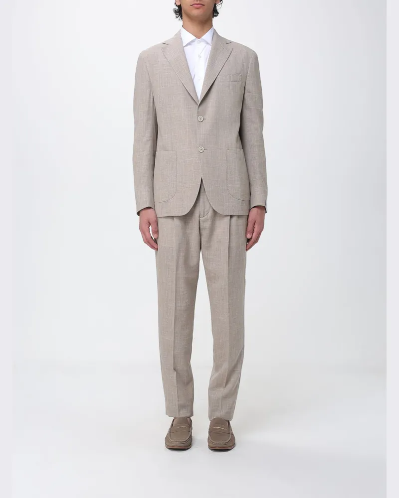 Eleventy Anzug herren Beige