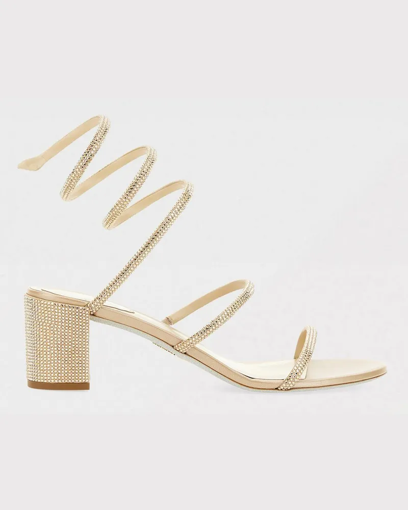 René Caovilla Absatzschuhe damen Gold