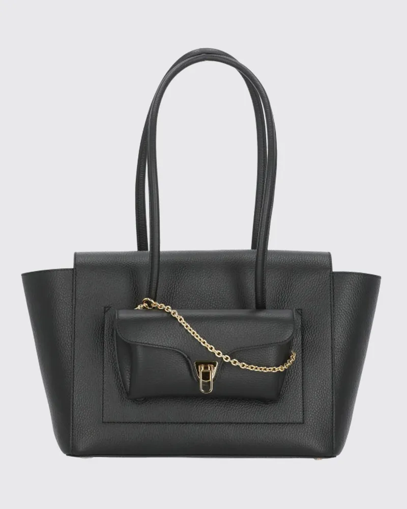 Coccinelle Schultertasche damen Schwarz