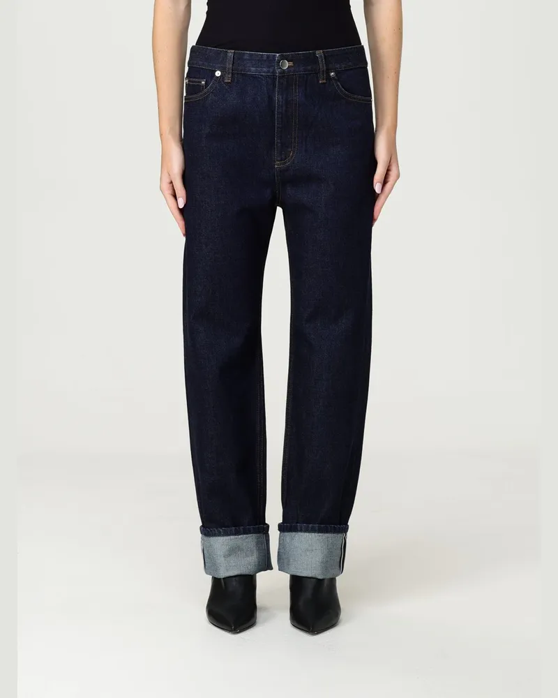 tibi Hose damen Blau