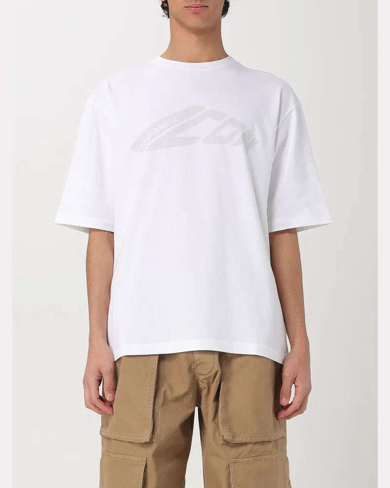 Dsquared2 T-shirt herren Weiß