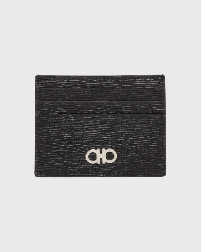 Ferragamo Portemonnaie herren Schwarz