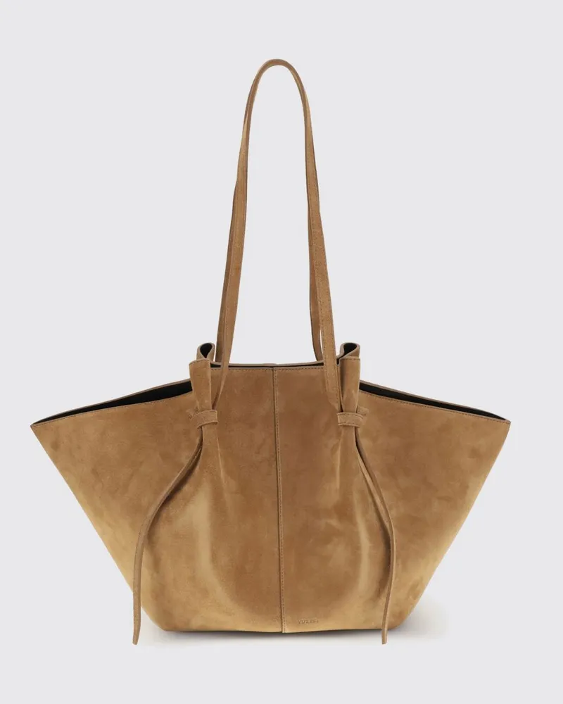 YUZEFI Schultertasche damen Braun