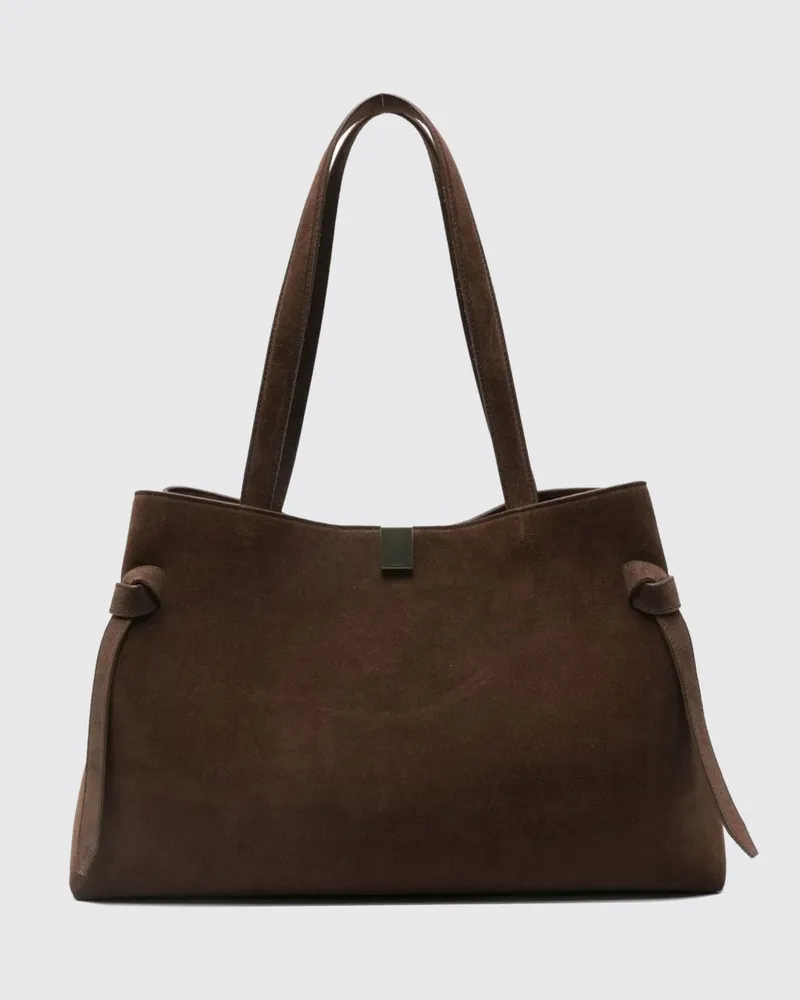 YUZEFI Schultertasche damen Burnt