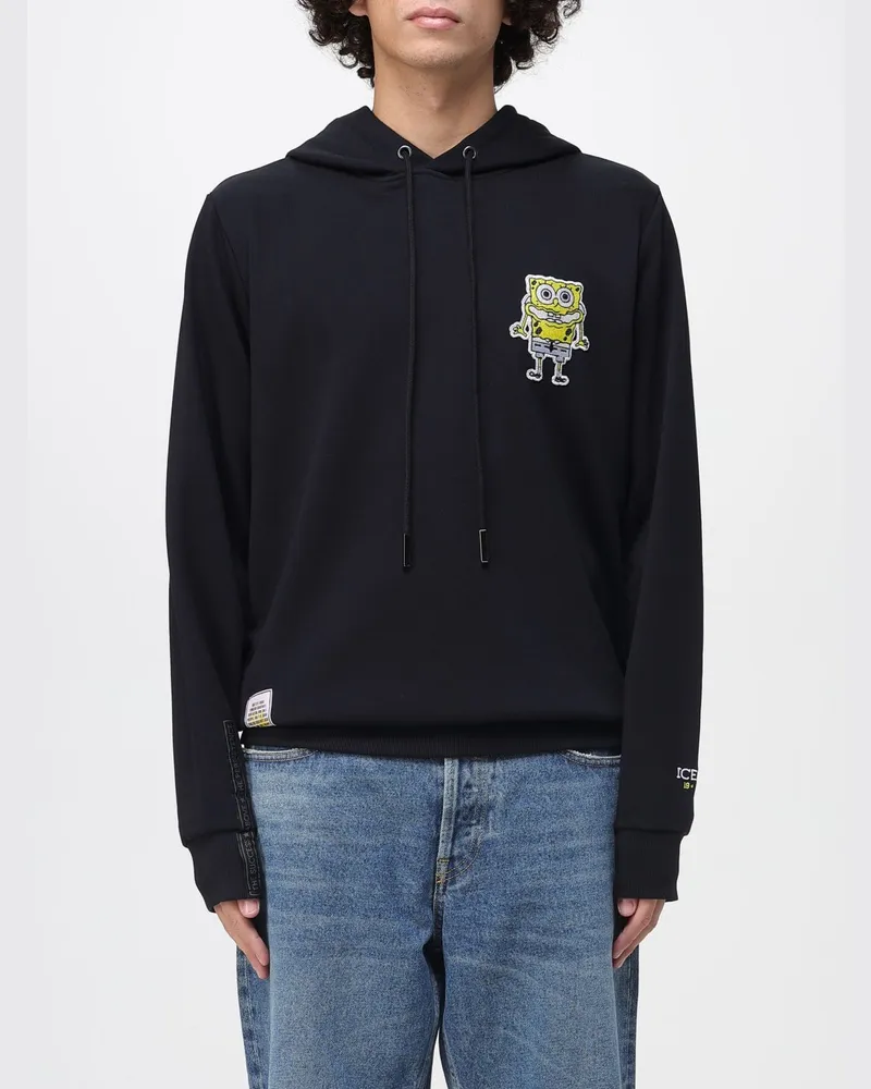 Iceberg Pullover herren Schwarz