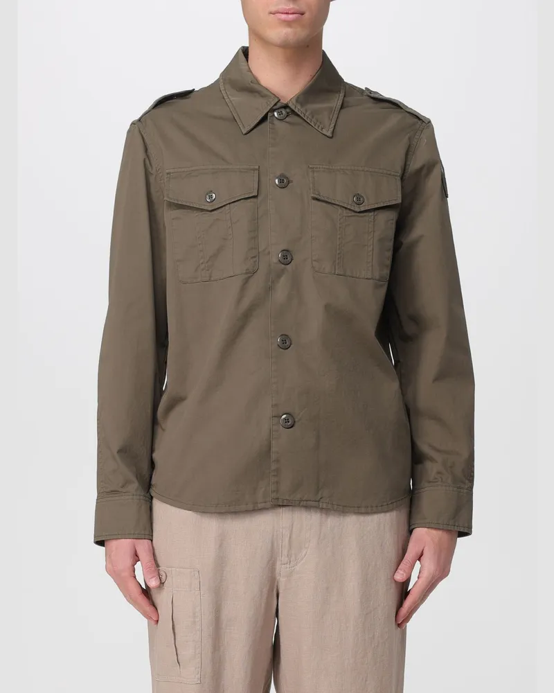 Blauer Hemd herren Grün