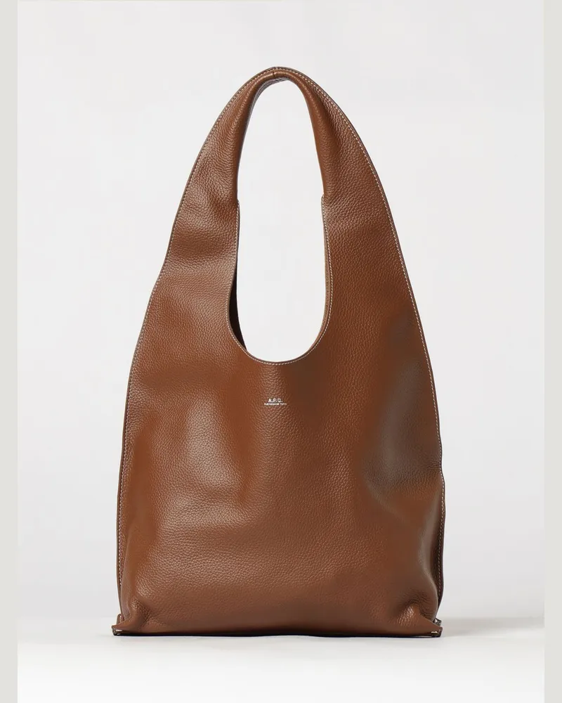 A.P.C. Umhängetasche damen Braun