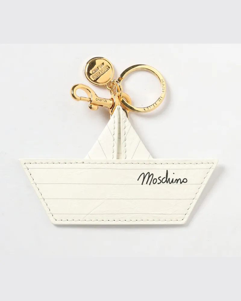 Moschino Schlsselanhnger damen Weiß