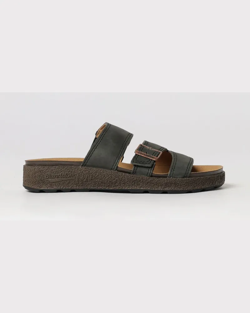 BLUNDSTONE Nubuk-Sandale Schwarz