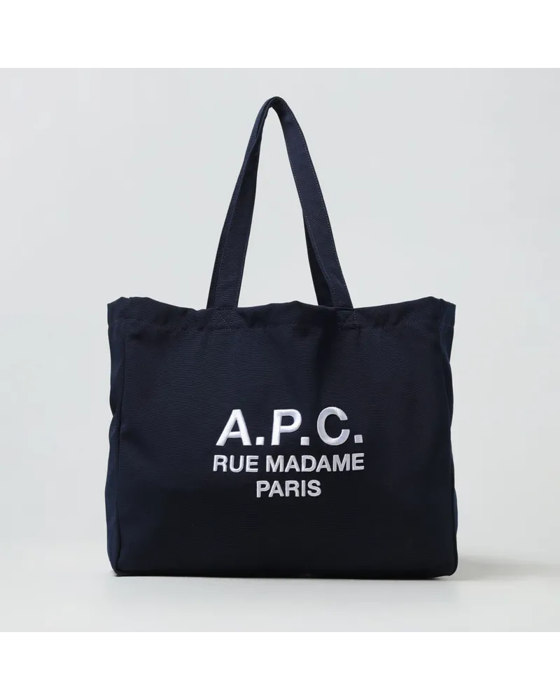 A.P.C. Handtasche Blau