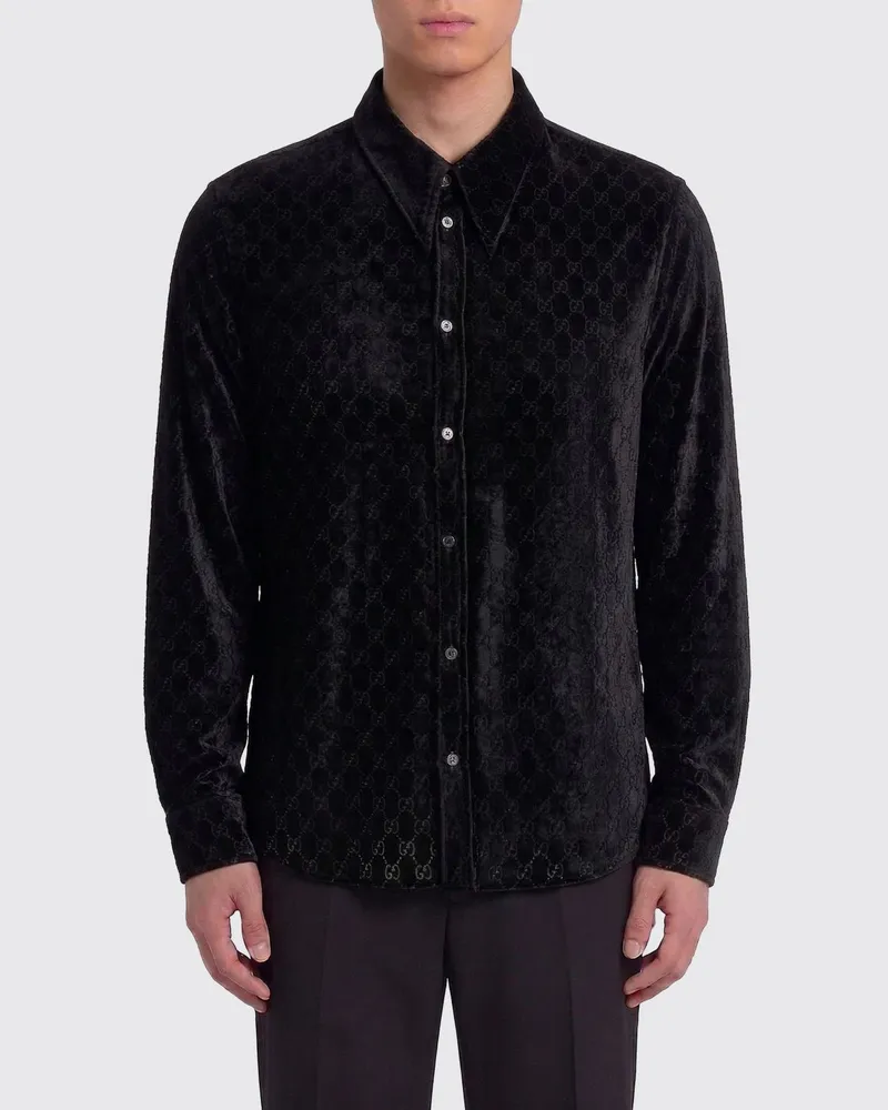 Gucci Hemd herren Schwarz