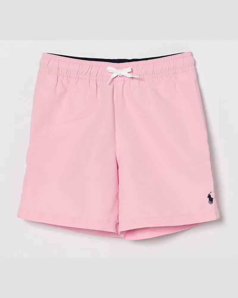 Ralph Lauren Badeshorts aus recyceltem Polyester Pink