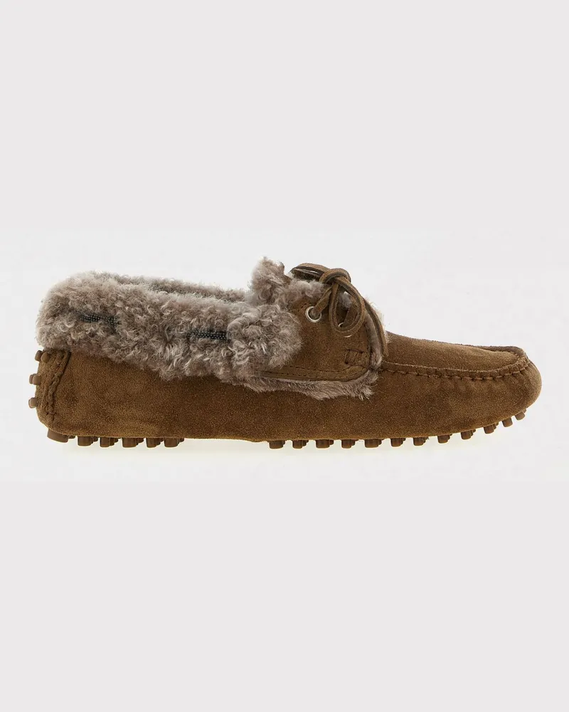 Brunello Cucinelli Mokassins damen Braun