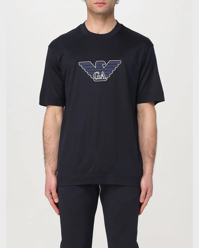 Emporio Armani T-shirt herren Blau