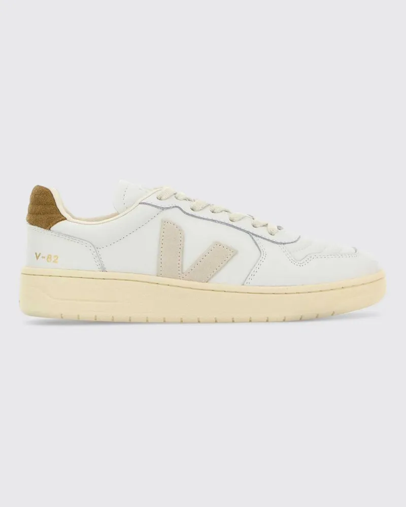 VEJA V-82 O.T. Leder-Sneakers Weiß