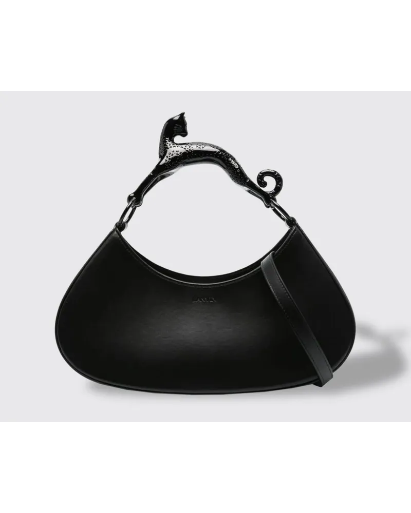 Lanvin Schultertasche Schwarz