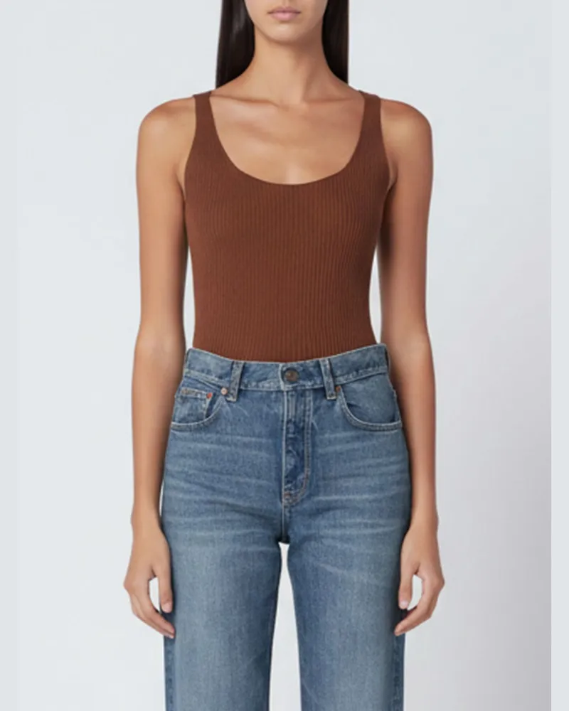 Roberto Collina Pullover damen Braun