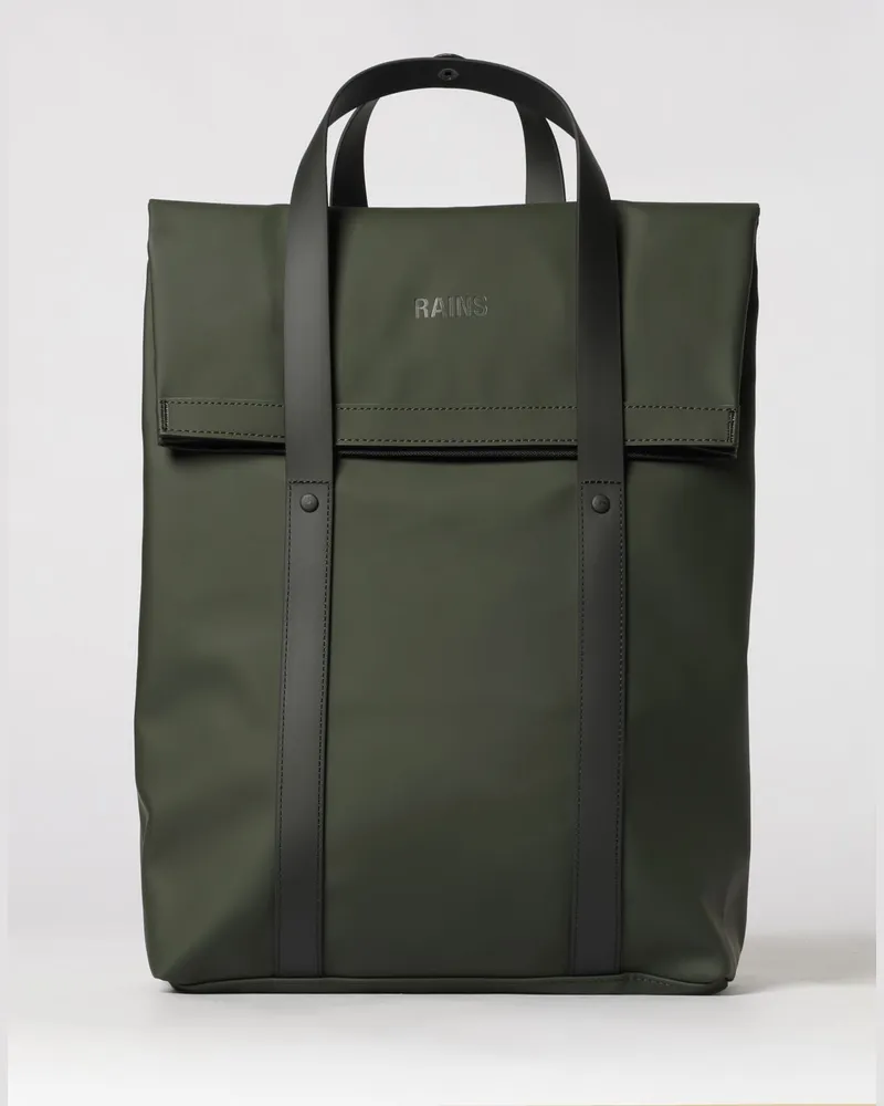 RAINS 2 Way Tote Rucksack Grün