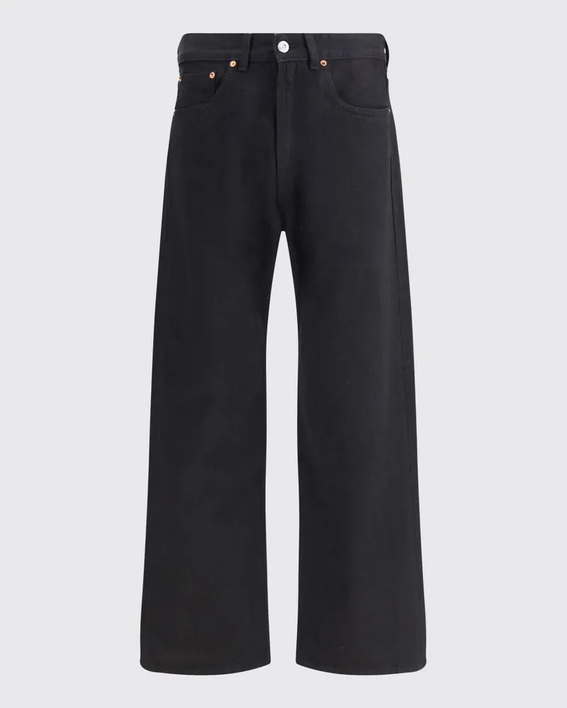 Our Legacy Our Third Cut Jeans mit weitem Bein aus Denim Schwarz