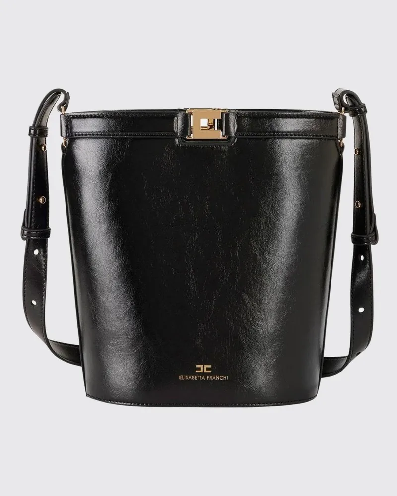 Elisabetta Franchi Umhängetasche damen Schwarz