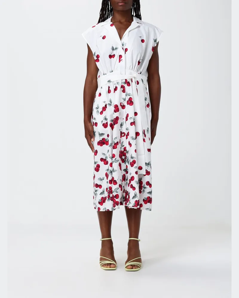 Twin-Set Kleid damen Weiß