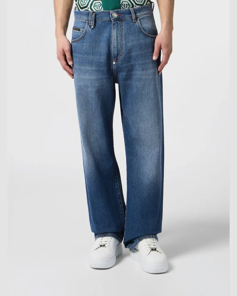 Philipp Plein Jeans herren Blau