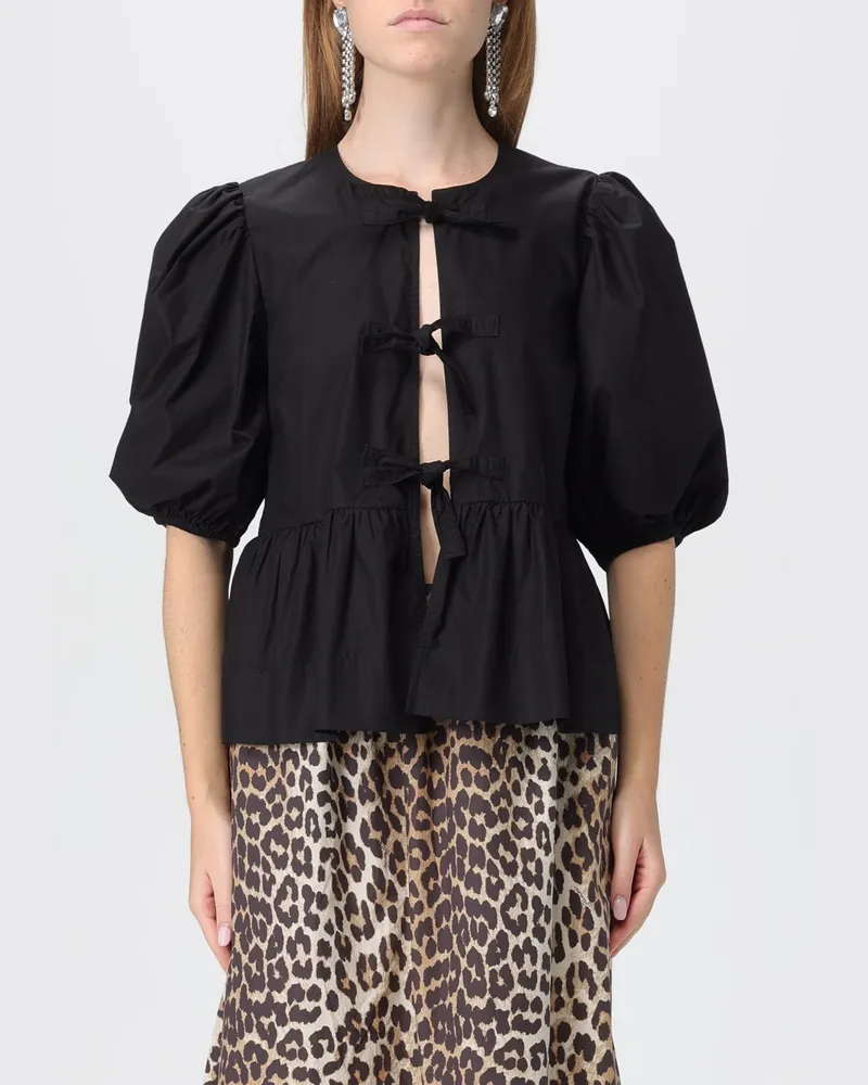 Ganni Top damen Schwarz