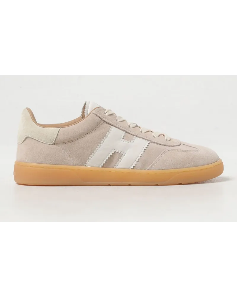Hogan Wildleder-Sneakers Beige