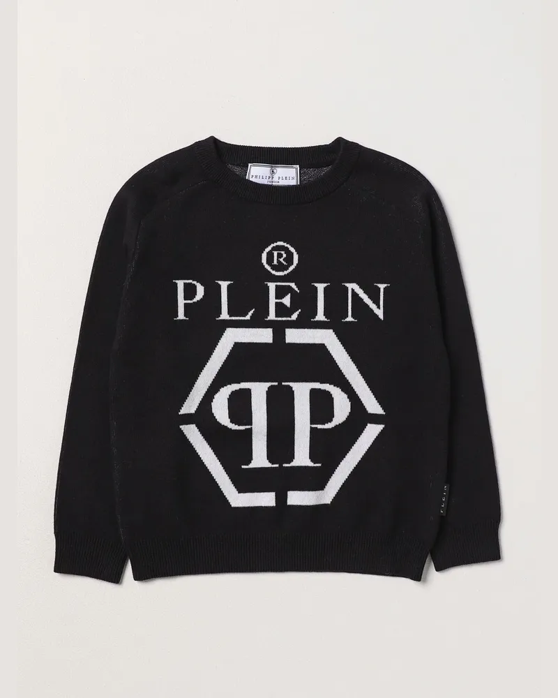 Philipp Plein Pullover kinder Schwarz