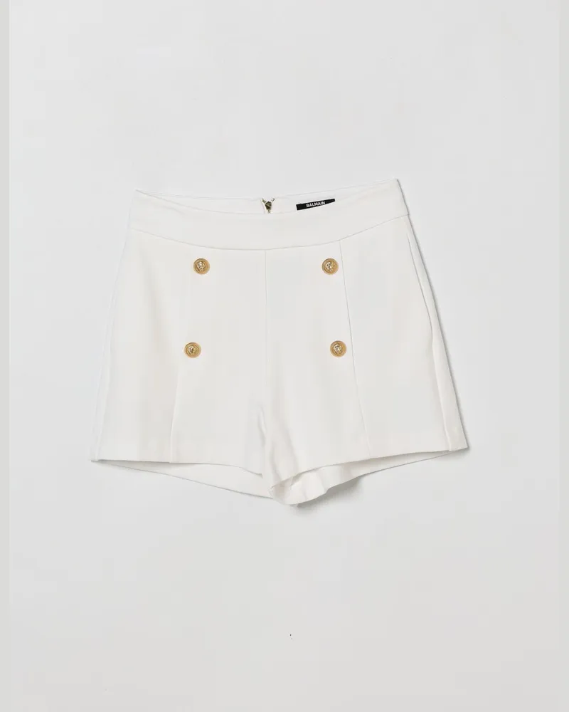 Balmain Shorts kinder Weiß