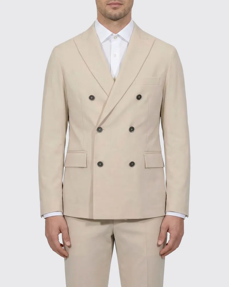 Paolo Pecora Milano Jacke herren Grau