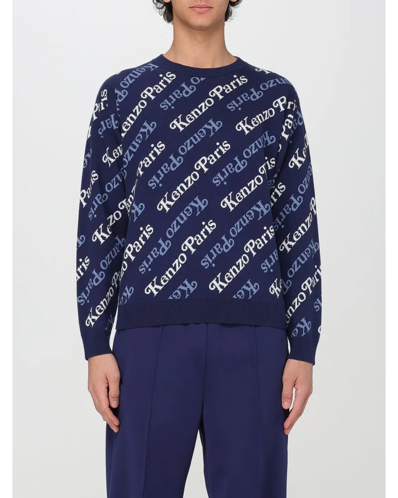 Kenzo Pullover herren Blau