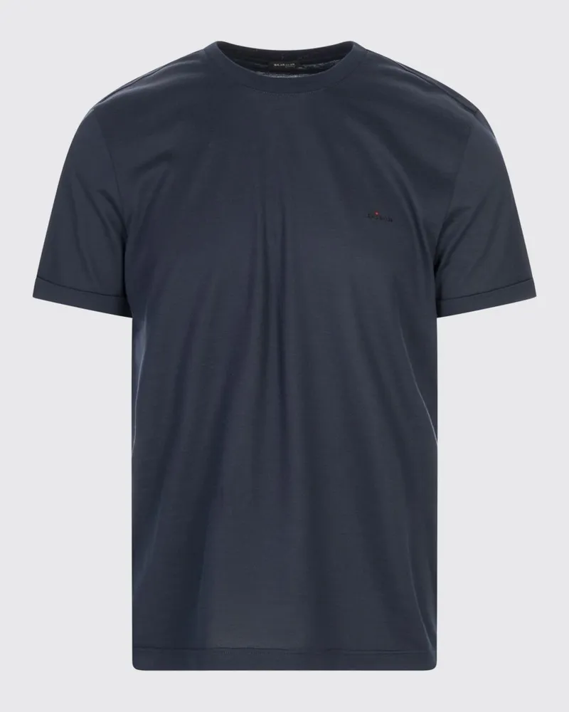 Kiton Polo herren Blau